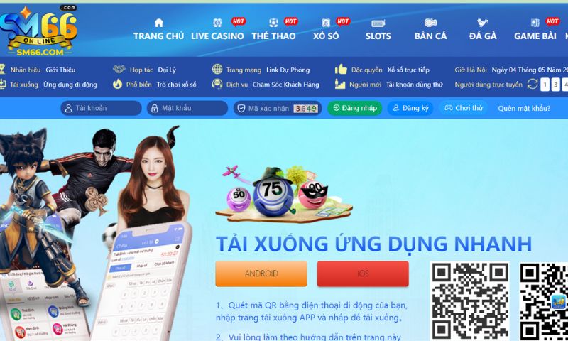 tải app sm66