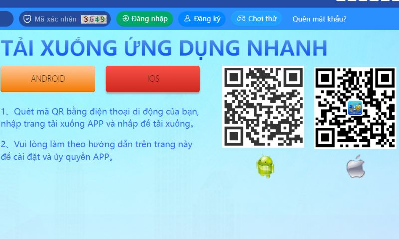 Lưu ý khi tải app